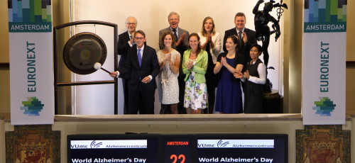 Gong Wereld Alzheimer Dag Groepsfoto