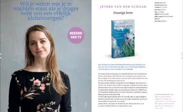 Nu in de winkel: het boek Eeuwige Lente van Jetske van der Schaar 1