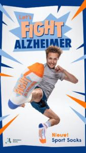 Alzheimer Sport Socks fight alzheimer