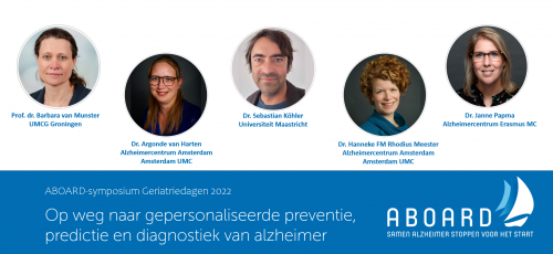 Symposium ABOARD: op weg naar gepersonaliseerde preventie, predictie en diagnostiek van dementie