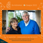 Han en Gieneke steunen wetenschappelijk onderzoek voor langere tijd 1 Alzheimer 10-daagse 2022