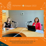 Minister Helder deelt haar droom in de podcast HersenHelden Alzheimer 10-daagse 2022