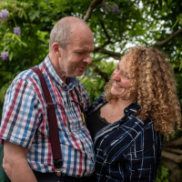 Foto van Laura Bakker met haar vader