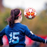 Rechtenvrije foto voetbalster