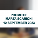 Promotie Marta Scarioni