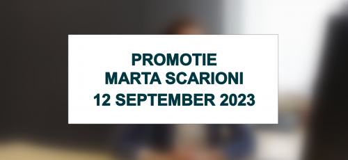 Promotie Marta Scarioni