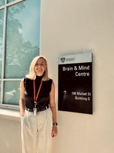 Foto Sterre de Boer voor Brain & Mind Centre in Sydney, Australië
