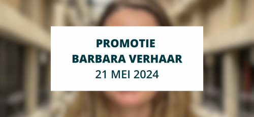 Promotie Barbara Verhaar