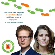 Lianne en Colin samen stap voor stap