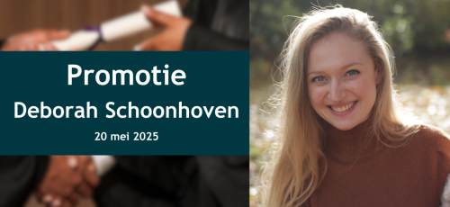 Promotie Deborah Schoonhoven