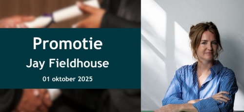 Promotie Jay Fieldhouse