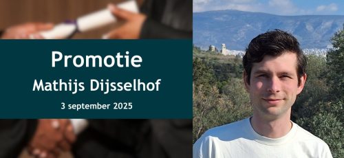 Promotie Mathijs Dijsselhof