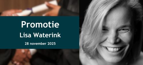 Promotie Lisa Waterink